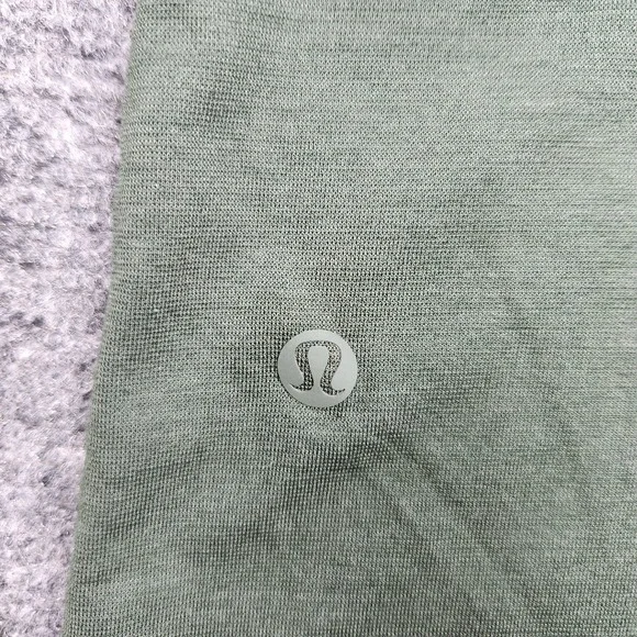 Lululemon Polo Shirt Mens Mdeium Green Athletic Golf Performance‎ Lightweight - Picture 3 of 7